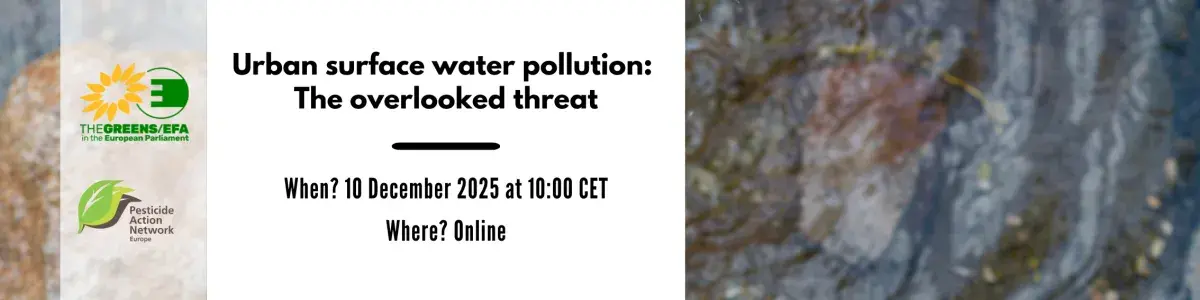 Urban surface water pollution - The overlooked threat