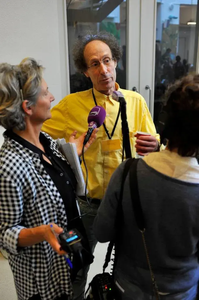 Arnaud Apoteker at the Monsanto Tribunal, The Hague